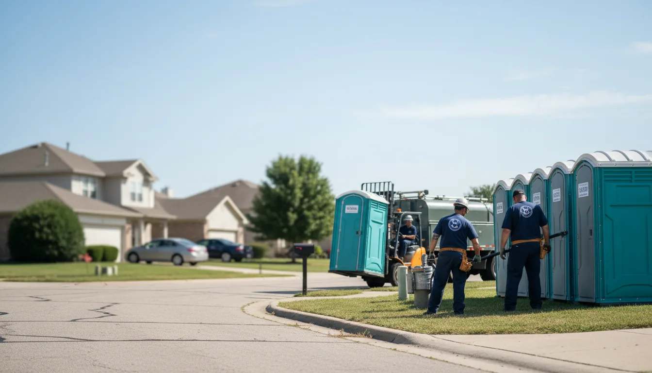 Porta Potty Rental in Knoxville, IL near me